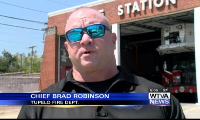 Brad Robinson promoted to Tupelo fire chief