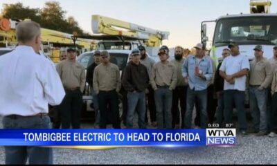 Tombigbee Electric prepares to help hurricane victims