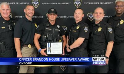 Oxford PD celebrates officer’s actions in saving child