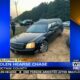 Suspect in stolen hearse leads law enforcement on chase