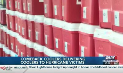 Comeback Coolers delivering items to help people affected by Hurricane Idalia