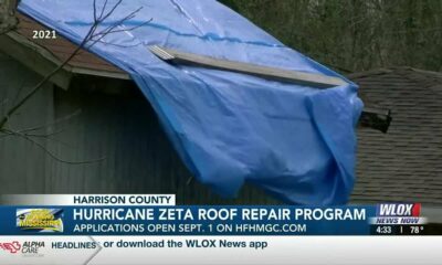 Zeta Roof Program opens applications for Harrison County residents affected by storm