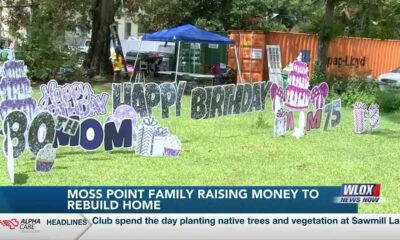Moss Point family hosts fundraising event to help pay for home destroyed by tornado