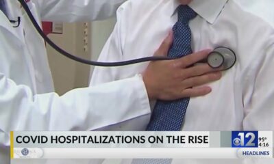 COVID-19 hospitalizations on the rise