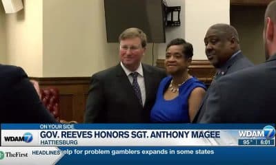 Gov. Reeves honors Sgt. Anthony Magee