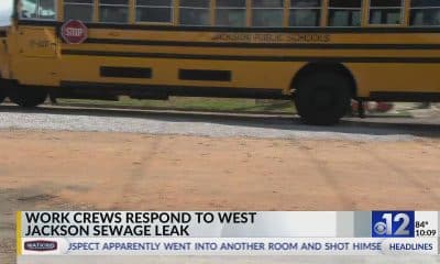 Crews fix raw sewage leak in West Jackson