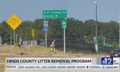 Hinds County announces litter removal program