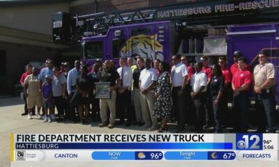Hattiesburg commissions new fire truck