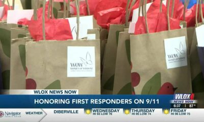Volunteers prepare to honor first responders on 9/11