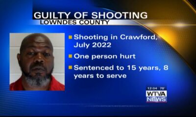 Lowndes County man to spend eight years in prison for 2022 shooting