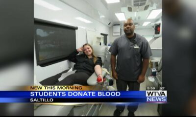 Saltillo students donate blood