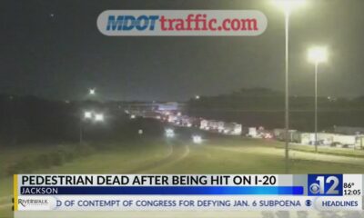 Pedestrian hit, killed on I-20 in Jackson