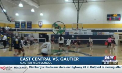 VOLLEYBALL: East Central vs. Gautier (09/07/23)