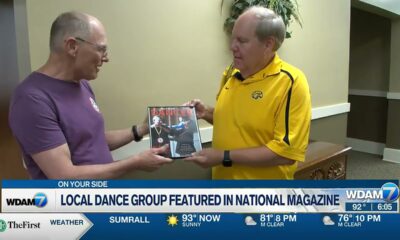 Local dance troupe featured on magazine cover