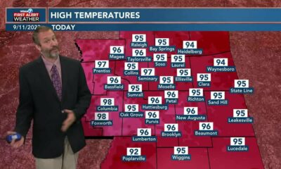 09/11 Ryan’s “Hot Start” Monday Morning Forecast