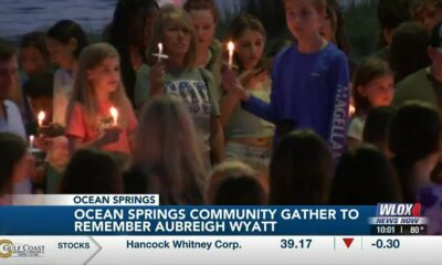 Ocean Springs remembers Aubreigh Wyatt at candlelight vigil