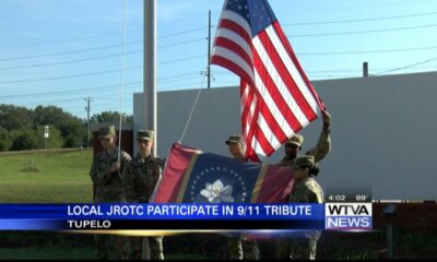 Tupelo JROTC participate in 9/11 tribute