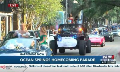 LIVE LOOK: Ocean Springs High School Homecoming parade