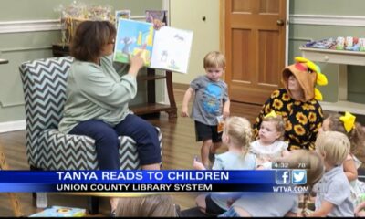 WTVA anchor Tanya Carter reads to kids at Union County Library