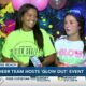 Long Beach High Cheer Team hosts Glow Out event