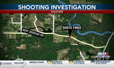 One injured, two in custody after Saucier shooting