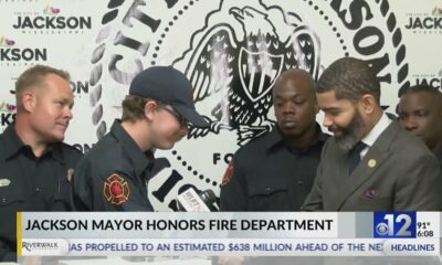 Jackson mayor honors firefighters for saving man