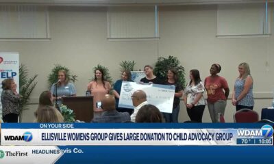 Ellisville womens group gives large donation to child advocacy group