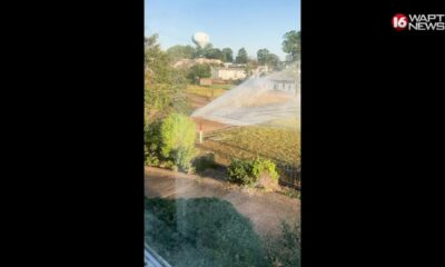 Water main break on McWillie Drive