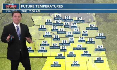 Patrick’s Monday PM Forecast 9/18