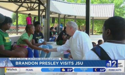 Brandon Presley makes campaign stop at JSU
