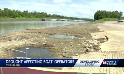 Mississippi River drought affecting riverboats