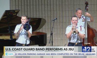 U.S. Coast Guard Band performs at Jackson State
