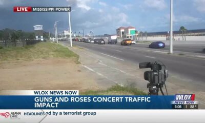 Guns N’ Roses concert may cause traffic congestion in Biloxi