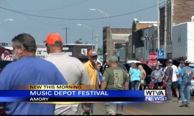 City of Amory holds first Depot Music Festival to celebrate tornado recovery