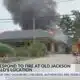 Crews respond to fire at old Jackson McDonald’s location