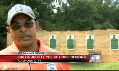 Calhoun City police chief resigns