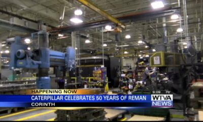 Corinth Caterpillar plant celebrates 50 years of remanufacturing