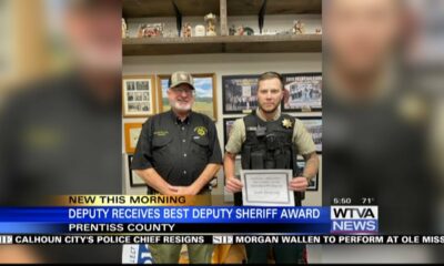 Prentiss County sheriff recognizes deputy for what he does for community