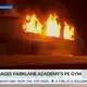 Fire damages Parklane Academy’s PE gym