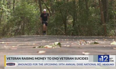 Veteran runs Natchez Trace to raise money to end veteran suicides