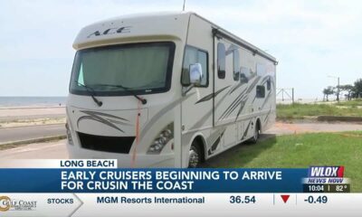 Early birds snag prime beachfront spots a full week ahead of Cruisin' the Coast
