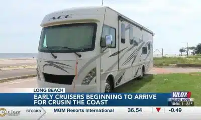 Early birds snag prime beachfront spots a full week ahead of Cruisin' the Coast
