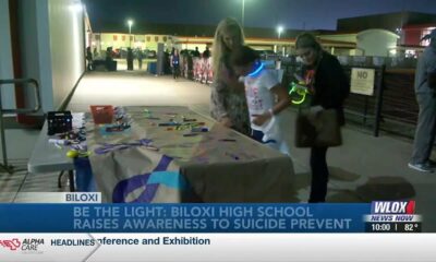 Be the Light: Biloxi High School raises awareness to suicide prevention month