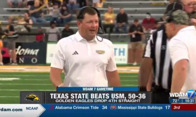 USM drops 4th consecutive game, falls 50-36 to Texas State
