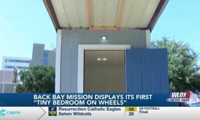Back Bay Mission displays transitional shelter built by Gulfport students