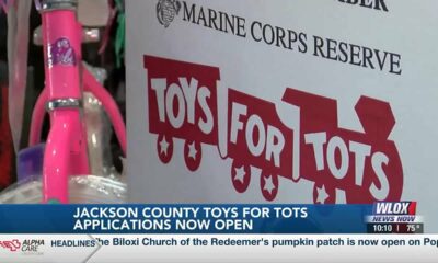 Toys for Tots application window now open in Jackson County, others to soon follow