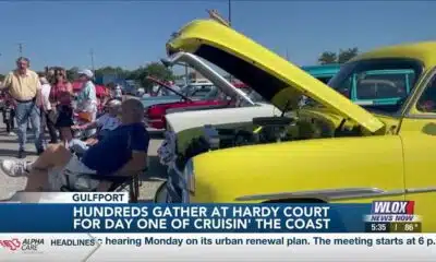 Hundreds of cars line Hardy Court for opening day of Cruisin’ the Coast