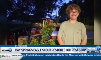 Bay Springs Eagle Scout restores old rest stop
