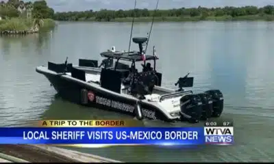 Clay County sheriff visits U.S. border