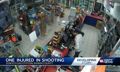 Store clerk shot during robbery